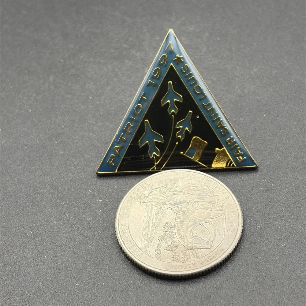 Patriot‎ Fair Festival Saint Louis Missouri 1997 Lapel Hat Pin